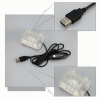 Vibration Motor with Controller Inline USB Vibration Motor Compact Wired for DIYers, Massage Devices, DIY Projects