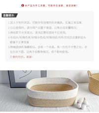 收纳盒抽屉式衣柜衣物分层神器定制棉线编织储物筐杂物整理箱