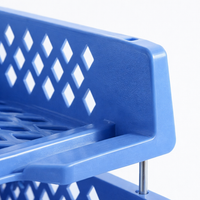 4-Tier Desktop File Organizer with Pen Holder, Desk Storage for A4 Documents, Stackable Vertical for Office Workers