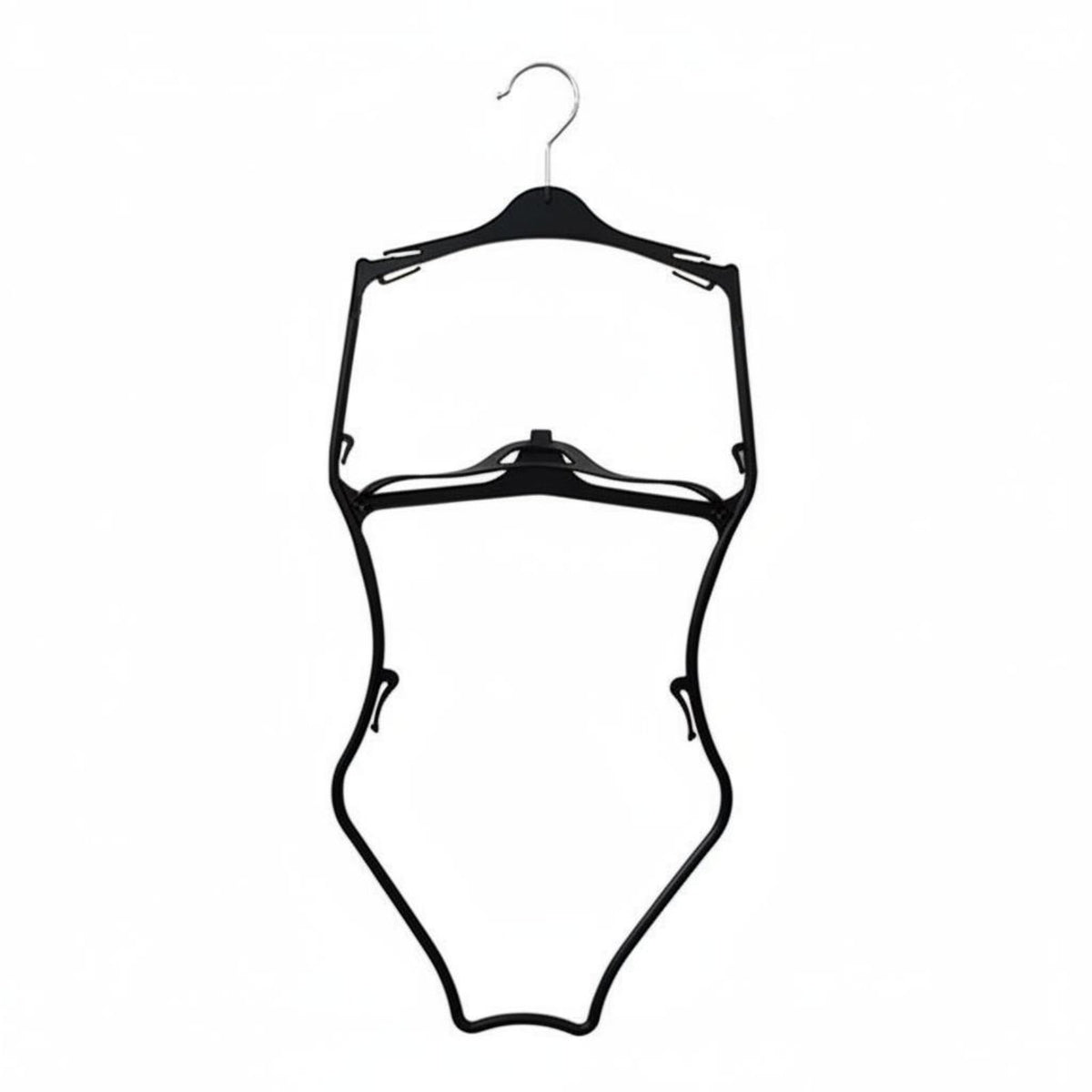 Shape-Keeping Swimsuit Hanger 360-Degree Rotating Hook Swimsuit Display Hanger Space-Saving Bikini Display Form Shatterproof for Retailers, Kids