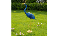 Flamingo Sculpture Metal Flamingo Statue Long-Lasting for Home