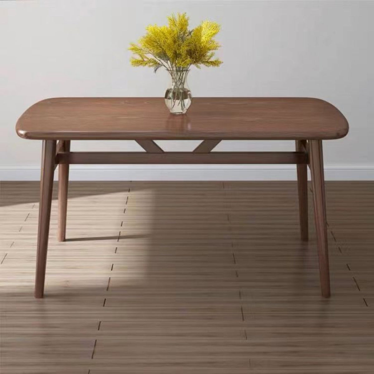 Rectangular Dining Table Set Dining Table Dining Chair Kitchen Table Space Saving Sturdy Construction Suitable for Restaurant Coffee Shop Morning Corner Home Decoration
