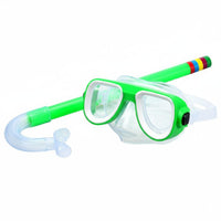Easy Breathing Children Diving Goggles Set Anti Leak Kids Snorkel Mask Set Comfortable Fit Water Sports Gear Foldable for Sea