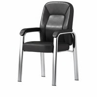 Fixed-Leg Conference Chair Sturdy Frame Seating Furniture Ergonomic Design