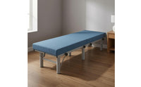 Foldable Bed Folding Bed Frame Dense-Cushion Foam Rest Furniture for Guest Accommodation
