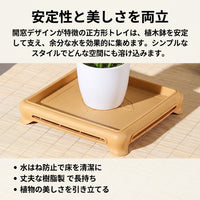 Plant Pot Saucer, 18cm, Pot Dish, For Houseplants, Leak-proof, Resin, Stylish, Indoor, Balcony