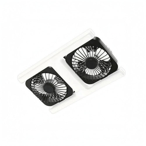 Two-headHead Ceiling Fan Light 3-Speed Home Appliance 60W