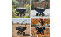 Waterproof Fertilizer Spreader Cover Weatherproof Spreader Cover with Drawstring Reflective Heavy-Duty for Gardeners, Homeowners, Outdoor Storage, Garden, Yard