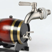 Beverage Dispenser Tap, 304 Stainless Steel Drink Dispenser Faucet with Juice Tap Lever Handle