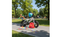 Children's Bike with Training Wheels Lightweight Boys Girls Children's Cycle Double Brakes Young Child Children's Cycle with Basket for Beginners