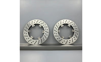 Go Kart Brake Disc Perforated Kart Brake Space-Saving Disc Hardware