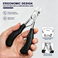 Manicure and Pedicure Kit Slim Handheld Professional Nail Clipper Kit Portable