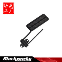 Black Works Racing Aluminum Gas Pedal Kit with Mounting Bracket for GM Chevrolet Ford etc.