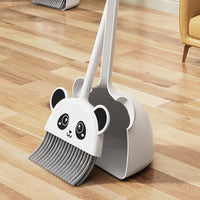 幼儿园可爱熊猫儿童扫把套装清洁工具宝宝扫地玩具簸箕迷你小扫帚