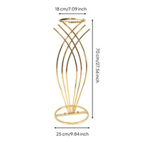 Floral Stand Metal Flower Stand Sculptural for Receptions, Wedding Planners