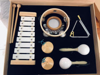 奥尔夫木制打击乐器套装儿童音乐启蒙教学礼盒初学者音乐打击教具