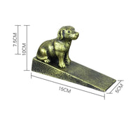 Iron Cartoon Door Stop Rust Resistant Cartoon Creature Door Stop Non-Slip Base