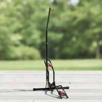 Floor Bike Stand with Upright Support Space-Saving Upright Cycle Floor Stand Stable Standing Bike Rack for Cyclists, Garage, Apartment, Workshop
