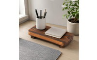 Wooden Display Base Sturdy Soap Holder Stand Easy to Clean for Bathroom