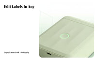 Portable Thermal Printer Bluetooth Connectivity Mini Thermal Labeler for Parents