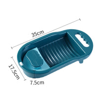 Underwear Washboard Compact Size Sock Wash Board Gentle on Clothes for Travel