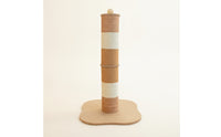 Cat Scratching Column with Ball Stable Vertical Scratching Post Compact Pet Supply for Cats