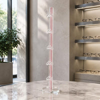 Acrylic Eyeglasses Display Stand Transparent Vertical Eyewear Display Rack
