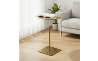 Adjustable Side Table Space Saving Sofa Side Table Compact for Small Areas