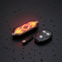 Rear Bike Light with Turn Signals LED for Cyclists