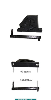 大力火鹰优耐特扒胎机配件拆胎机脚踏拉杆滑轨道滑块复位弹片支架