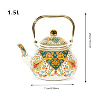 Enamel Tea Kettle Easy to Clean Stovetop Enamel Kettle