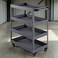 Metal Rolling Tool Cart Mobile Tool Cart with Wheels Sturdy Storage Organizer Portable for Mechanics, Auto Repair Shop