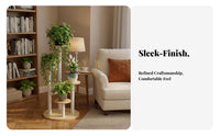 Multi-Tier Plant Stand Freestanding Indoor Furniture Stable framework for Study