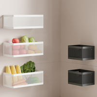 Wall-Mounted Storage Basket for Ginger, Garlic, and Onions