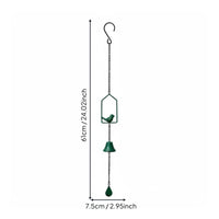 Cast Iron Wind Chime Clear Sound Home Decor Easy to Hang for Balcony