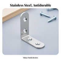 right-angle bracketd Corner Brace long-finaling right-angle bracketd Angle Bracket Easy Installation