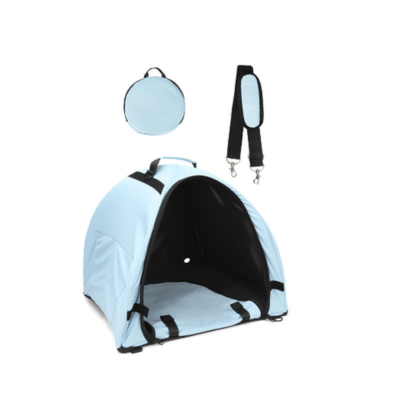 Portable Sunshade Beach Laptop Bag for Outdoor Work, Anti-Glare Computer Cover