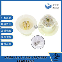 30A 120/208V 美标医疗电子设备插座 美规连接器J-537 美规