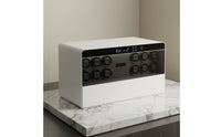 Drawer Watch Winder Biometric Lock Automatic Watch Winder Leather Finish Lockable for Wardrobe, Home