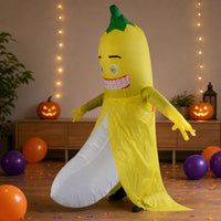 Inflatable Banana Costume Full-Body Inflatable Banana Suit Funny Apparel for Adults, Halloween, Cosplay