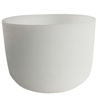 Translucent Crystal Singing Bowl Minimalist Frosted Singing Bowl Lightweight Sound Healing Instrument High-Clarity for Practitioners, Meditation, Relaxation