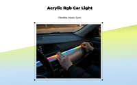 RGB car light, music sync