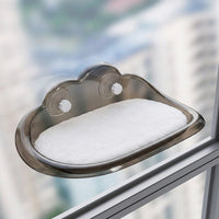 Cat Bed Window Perch with Soft Cushion, Felt Material Hammock for Indoor Cats, Strong Suction Cup Mount Window Cat Bed, Space Saving Design