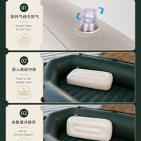 Inflatable Boat Seat Cushion for Kayak and Raft with Quick Inflation