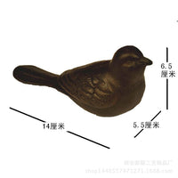 铸铁小鸟铁艺装饰物安全防风防碰活动门挡门楔子门顶门阻门塞欧式