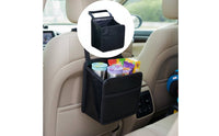 Back Organizer Versatile Foldable Car Garbage Bin Multifunctional Foldable Vehicle Garbage Bin for Families, Parents, Travel, Road Trips
