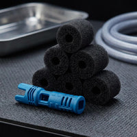 Foam Tip Hose Cleaner Cylindrical Cleaning Tool Plastic