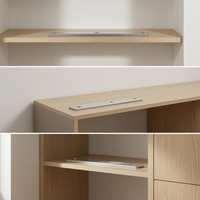 Stainless Steel 90 Degree Right Angle Bracket Thickened Corner Brace Shelf Support Furniture Reinforcement Wood Board Connector Fastener