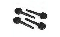 4 Pieces Cello Tuning Pegs with Pre-Drilled Holes Full-Size Ebonys Cello Pegs  Parts for Luthier