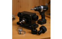 Metal Shaft Coupling Drill-Driven Fluid Pump Threaded Ports Drill-Powered Pump Compact Fluid Mover